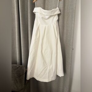 Club L London Strapless Cream Dress